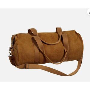 Thirty-One Dare to Duffle Bag Vintage Maple Brown Tote - NEW!